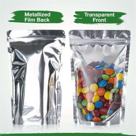 200 Pcs 4x6 Mylar Bags - Clear Front - Image 3